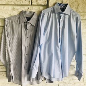 Thomas Dean & Michael Kors Men’s Dress Shirts M